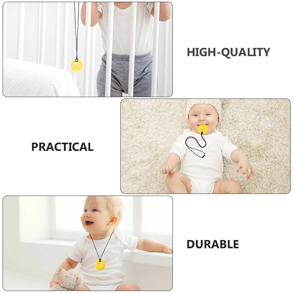 2 Pcs Round Pendant Necklace Breastfeeding Necklaces Silica Gel Kids' Play Mother
2 Pcs Round Pendant Necklace Breastfeeding Necklaces Silica Gel Kids' Play Mother
