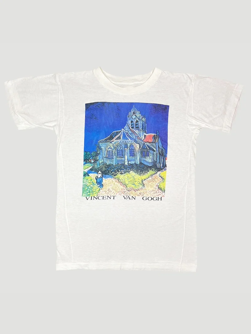 Van Gogh's the Church at Auvers ort Sve Men's T-irt Breathable Cotton Digital Print Summer Faion Casual Tee
Van Gogh's the Church at Auvers ort Sve Men's T-irt Breathable Cotton Digital Print Summer Faion Casual Tee