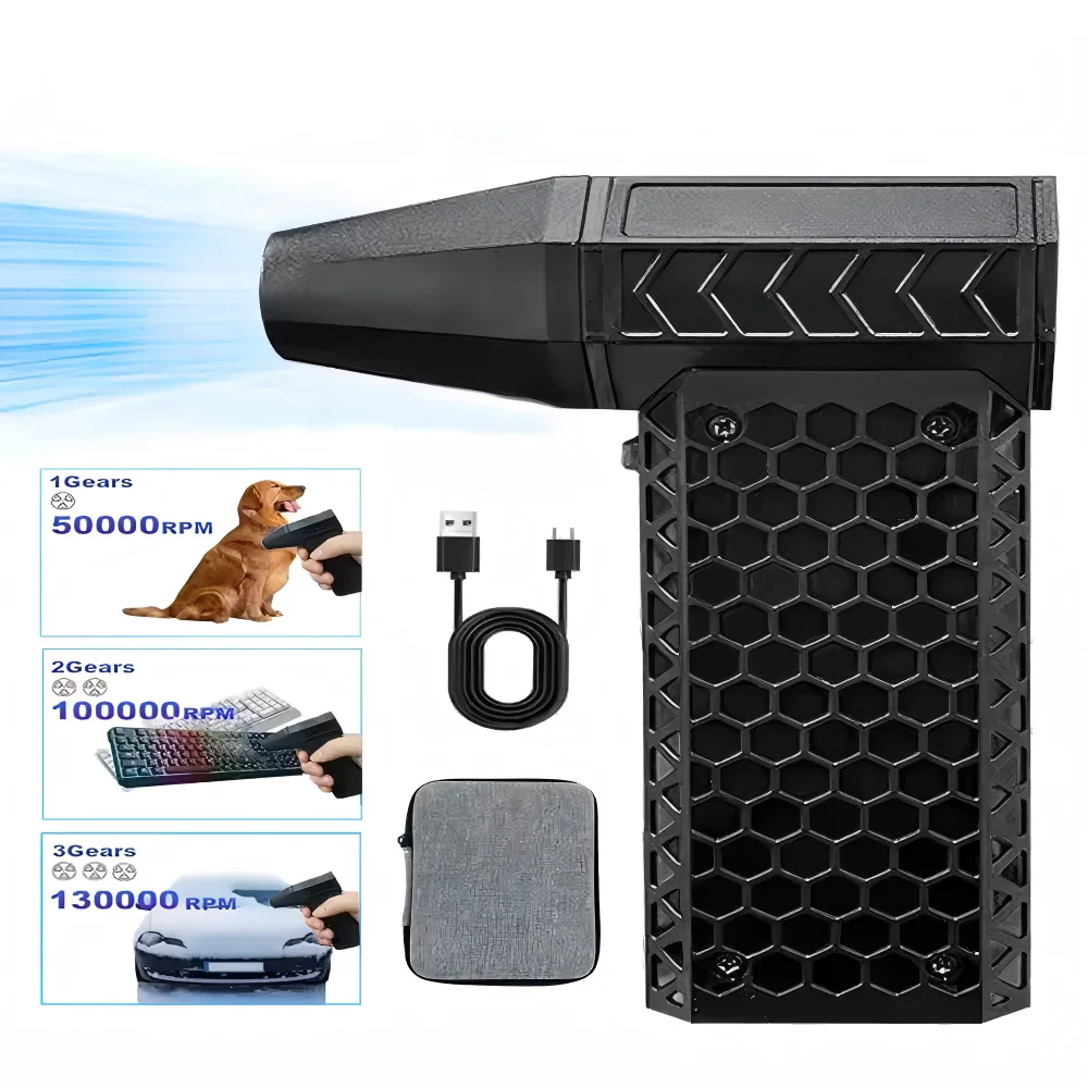High Qualtity Electric Air Duster and Blower Machine MINI Air Duster Mini Turbo Jet Fan Compress air duster Mini Blower for BBQ
High Qualtity Electric Air Duster and Blower Machine MINI Air Duster Mini Turbo Jet Fan Compress air duster Mini Blower for BBQ