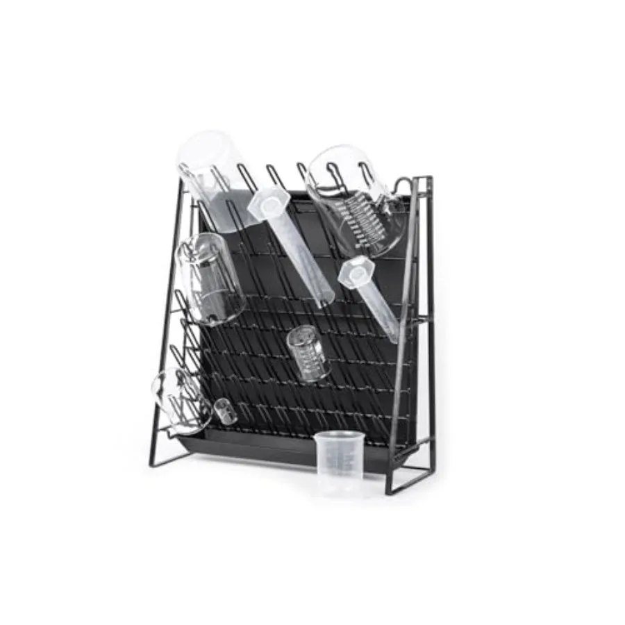 Drying Rack for Lab Glassware and Bottles - Laboratory Draining Dryer Stand for Countertop Space Saving Steel Wire Frame - Stat
Drying Rack for Lab Glassware and Bottles - Laboratory Draining Dryer Stand for Countertop Space Saving Steel Wire Frame - Stat
