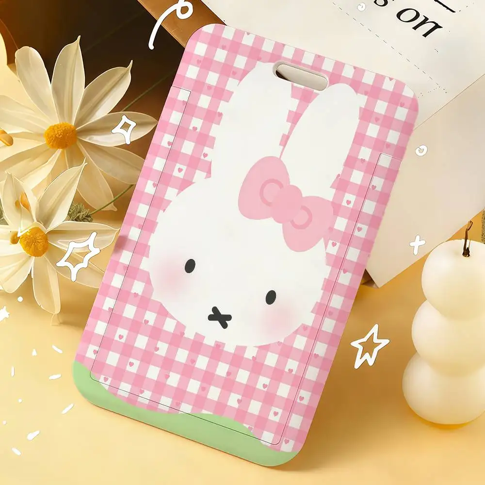 Cartoon M-Miffys Kawaii Creative card holder for students and buses unisex
Cartoon M-Miffys Kawaii Creative card holder for students and buses unisex