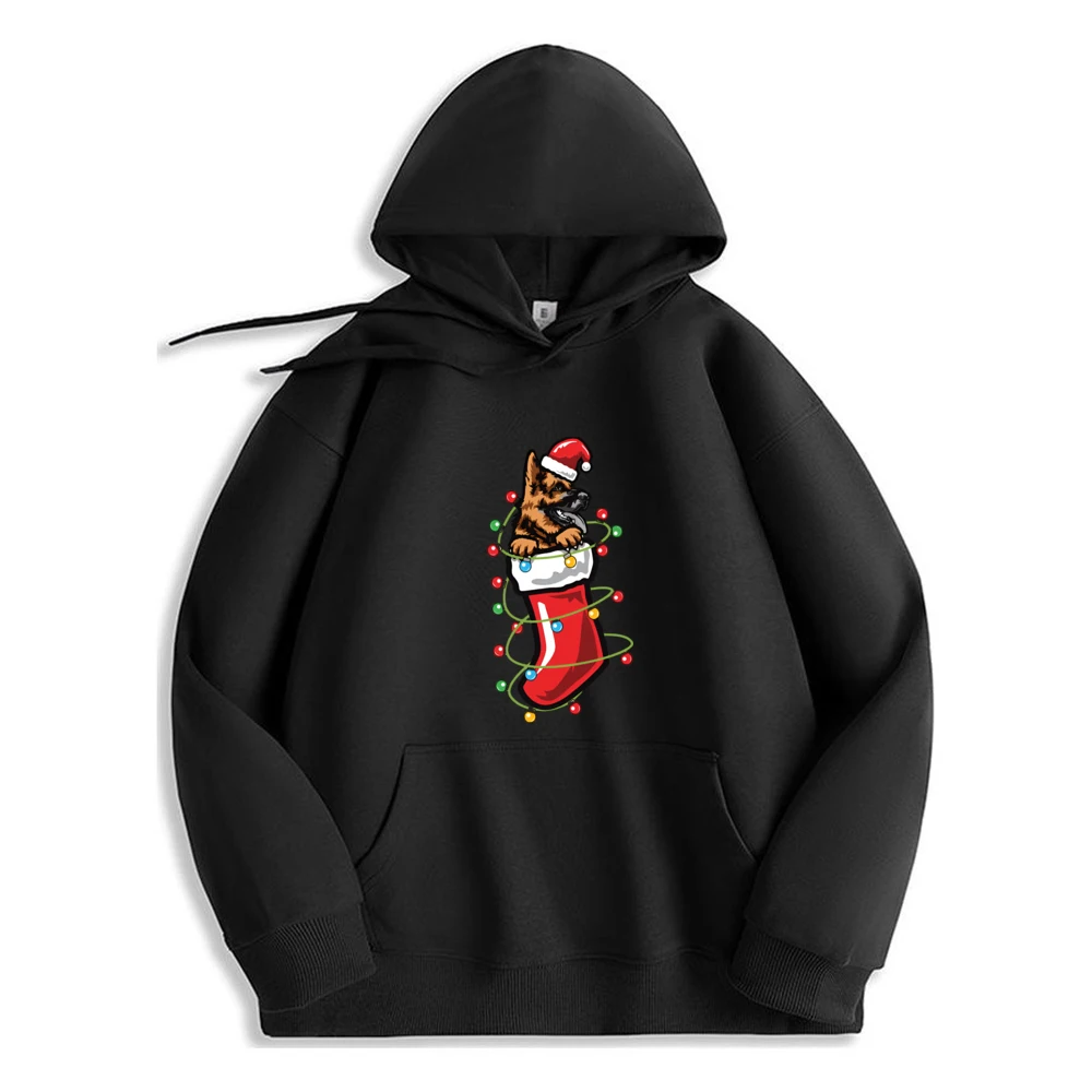 Cute Dog In Sock Christmas Graphic Hoodie High Quality Polyester Fiber Comfortable Long Sleeve Sweatshirt
Cute Dog In Sock Christmas Graphic Hoodie High Quality Polyester Fiber Comfortable Long Sleeve Sweatshirt