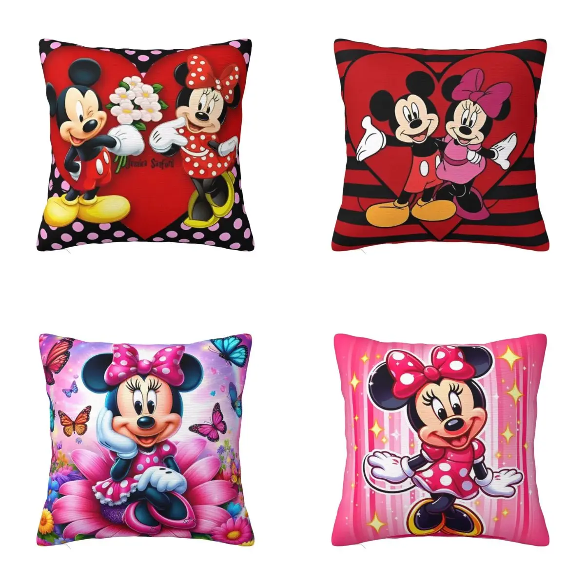 Christmas Mickey Minnie Mouse Decorations Pillow Cover Square Pillow Case Anime Movie Pillowcases For Holiday Party Decoration
Christmas Mickey Minnie Mouse Decorations Pillow Cover Square Pillow Case Anime Movie Pillowcases For Holiday Party Decoration