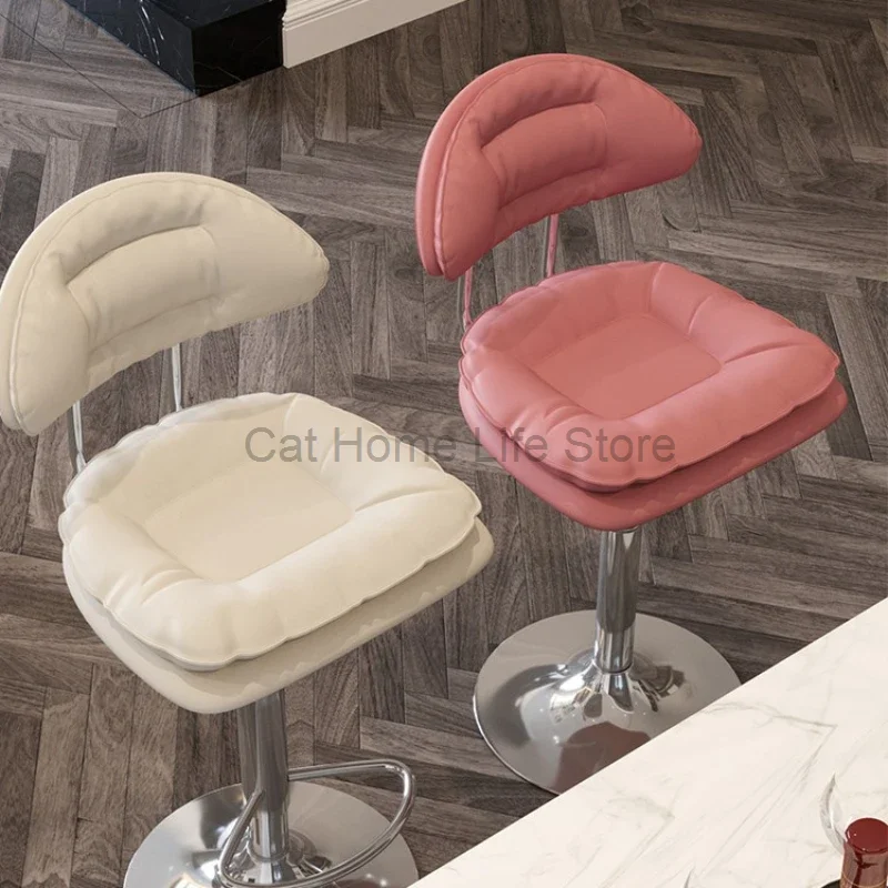 Cute Coffee Shop Cream Style Bar Chairs Simplicity Milk Tea Store Swivel Bar Chairs Adjustable Home Furniture Banqueta HBBC
Cute Coffee Shop Cream Style Bar Chairs Simplicity Milk Tea Store Swivel Bar Chairs Adjustable Home Furniture Banqueta HBBC