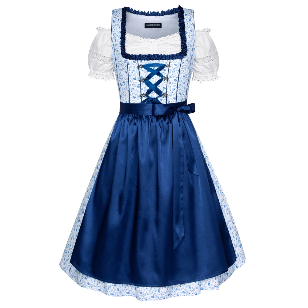 SD Women 3pcs Set German Bavarian Oktoberfest Costumes Tops+Dress+Apron Dress
SD Women 3pcs Set German Bavarian Oktoberfest Costumes Tops+Dress+Apron Dress