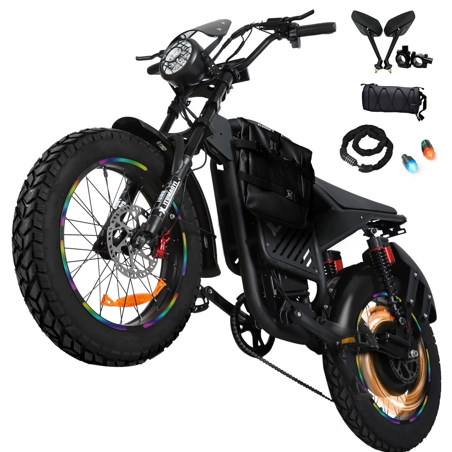 Двигатель 60 В, 30 Ач, аккумулятор, максимальная скорость, 42 миль в час, электрический велосипед, 20*40 дюймов, электрический велосипед с шинами для взрослых
Двигатель 60 В, 30 Ач, аккумулятор, максимальная скорость, 42 миль в час, электрический велосипед, 20*40 дюймов, электрический велосипед с шинами для взрослых