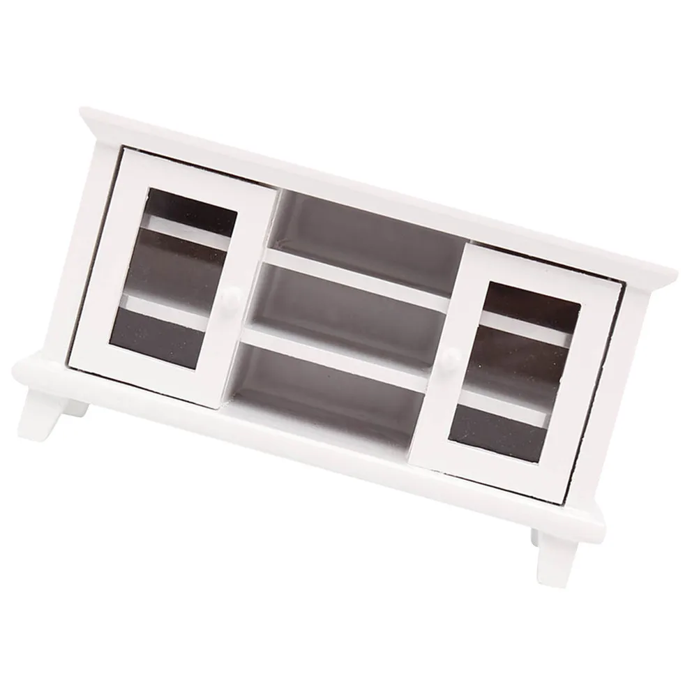 Exquisite 1:12 Mini Furniture Wooden TV Cabinet White Simple Design Durable Creative Room Decoration Accessories
Exquisite 1:12 Mini Furniture Wooden TV Cabinet White Simple Design Durable Creative Room Decoration Accessories