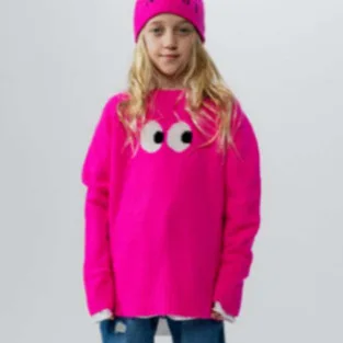 2024 Autumn and Winter New Children's Eyes Knitted Old Sweater Pants T-shirt Hoodie Cartoon Cute Jumper Trend
2024 Autumn and Winter New Children's Eyes Knitted Old Sweater Pants T-shirt Hoodie Cartoon Cute Jumper Trend