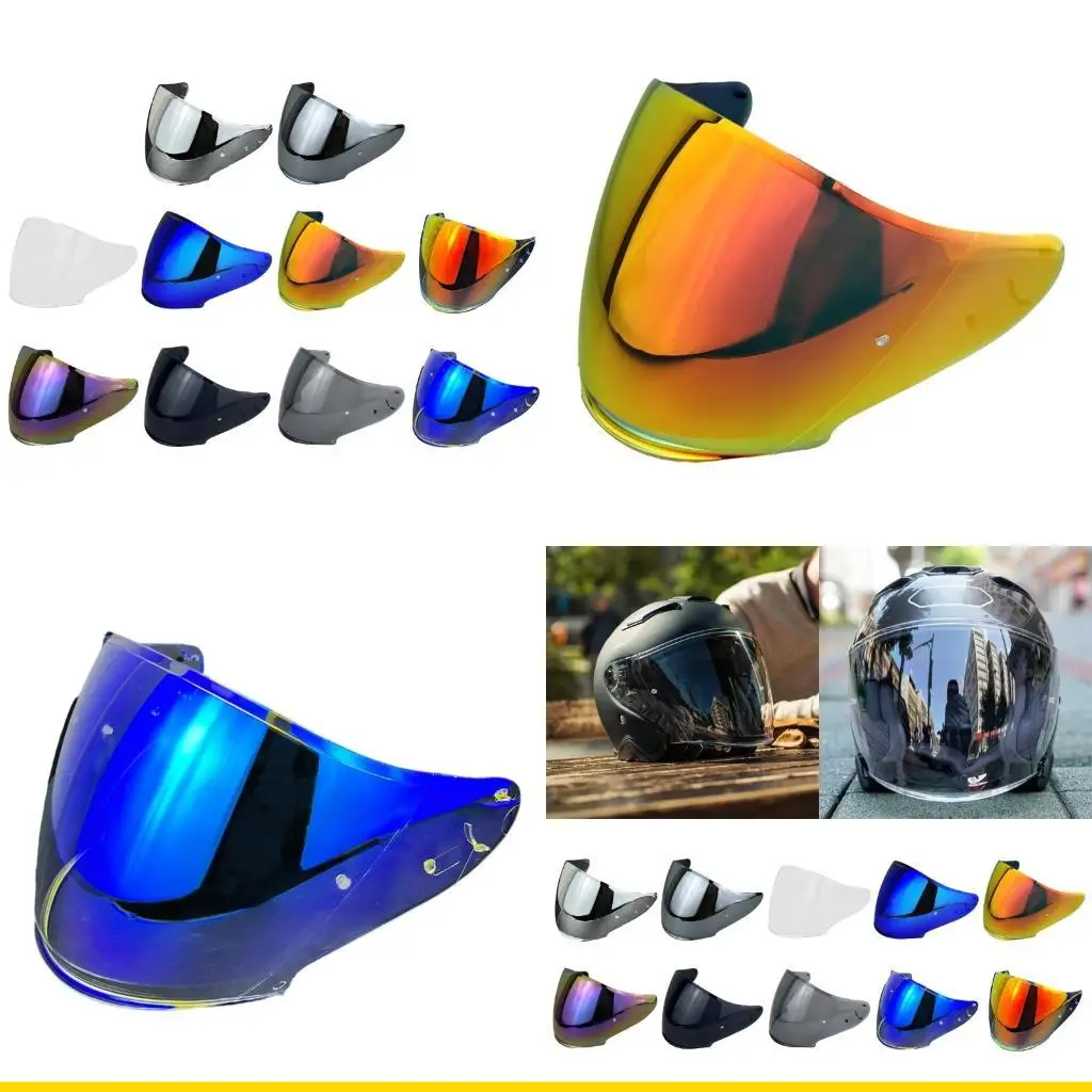 SZCH Anti Fog Motorcycle Visors Lens with Quick Release System Multiple Color Motorcycle Helmets Lens Easy to Use for J CRUISE
SZCH Anti Fog Motorcycle Visors Lens with Quick Release System Multiple Color Motorcycle Helmets Lens Easy to Use for J CRUISE