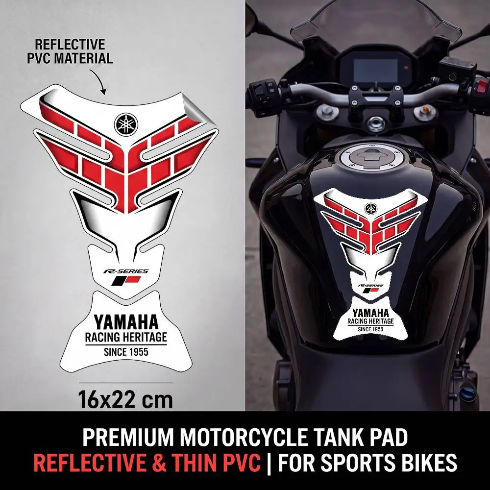 FOR YAMAHA Motorcycle PVC Tank Pad Tank Cap Protector Racing Sticker Universal
FOR YAMAHA Motorcycle PVC Tank Pad Tank Cap Protector Racing Sticker Universal