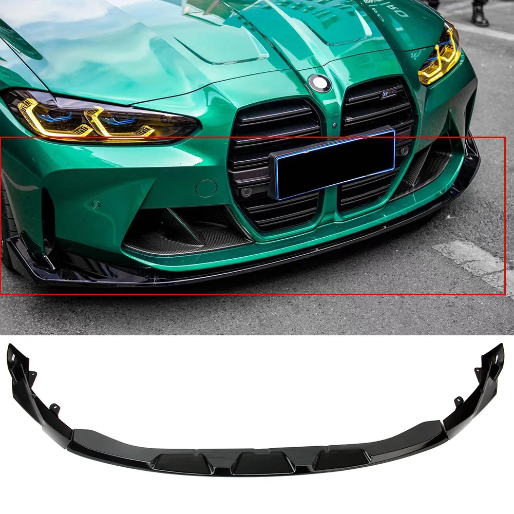 Glossy Black Front Lip Spoiler Splitter M Performance For BMW G80 G82 G83 M3 M4 2021 2022
Glossy Black Front Lip Spoiler Splitter M Performance For BMW G80 G82 G83 M3 M4 2021 2022