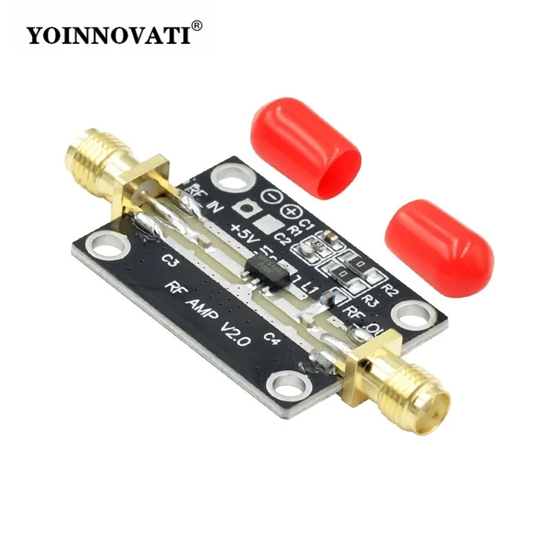 Ultra-Low Noise LNA 0.6dB NF 50MHz-4GHz, High Linearity, -110dBm Sensitivity, Broadband RF Amplifier for Ham Radio, VHF/UHF, SDR
Ultra-Low Noise LNA 0.6dB NF 50MHz-4GHz, High Linearity, -110dBm Sensitivity, Broadband RF Amplifier for Ham Radio, VHF/UHF, SDR