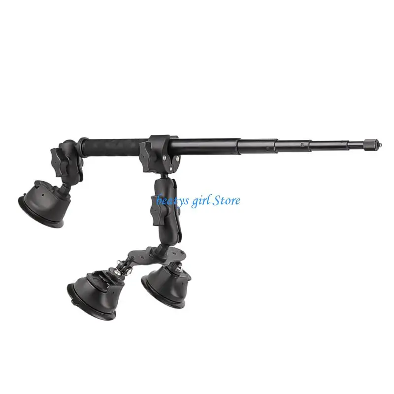 C7AB Easy Setups Camera Car Roof Mount with 3 Suction Cups 1.2m Extension Third Person View for Adventurers
C7AB Easy Setups Camera Car Roof Mount with 3 Suction Cups 1.2m Extension Third Person View for Adventurers