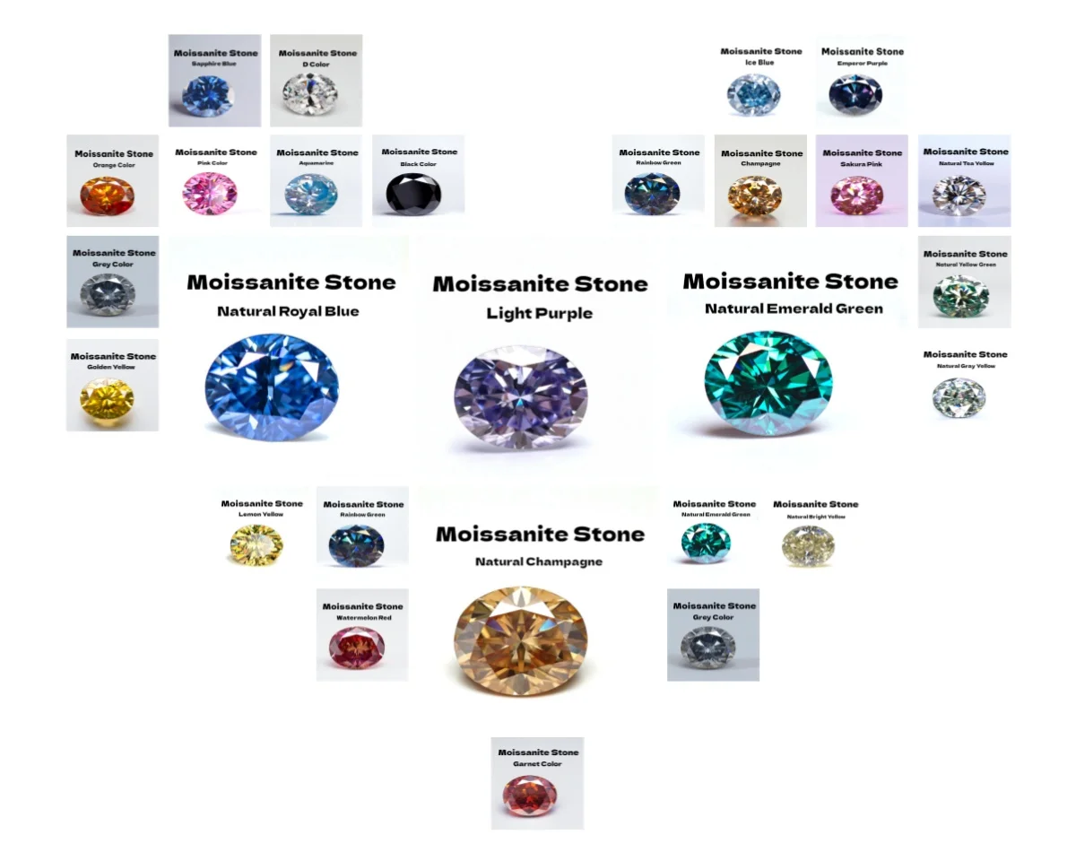 New Moissanite Stone Oval Cut with GRA Certificate VVS1 Combination Chain Charms Beads for Advanced Jewelry Making Materials
New Moissanite Stone Oval Cut with GRA Certificate VVS1 Combination Chain Charms Beads for Advanced Jewelry Making Materials