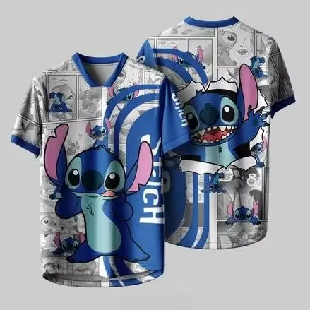Disney Stitch Men‘s Clothes Trendy Brand Round Neck Quick-drying T-shirt Short-sleeved Outdoor Kid Tees Unisex
Disney Stitch Men‘s Clothes Trendy Brand Round Neck Quick-drying T-shirt Short-sleeved Outdoor Kid Tees Unisex