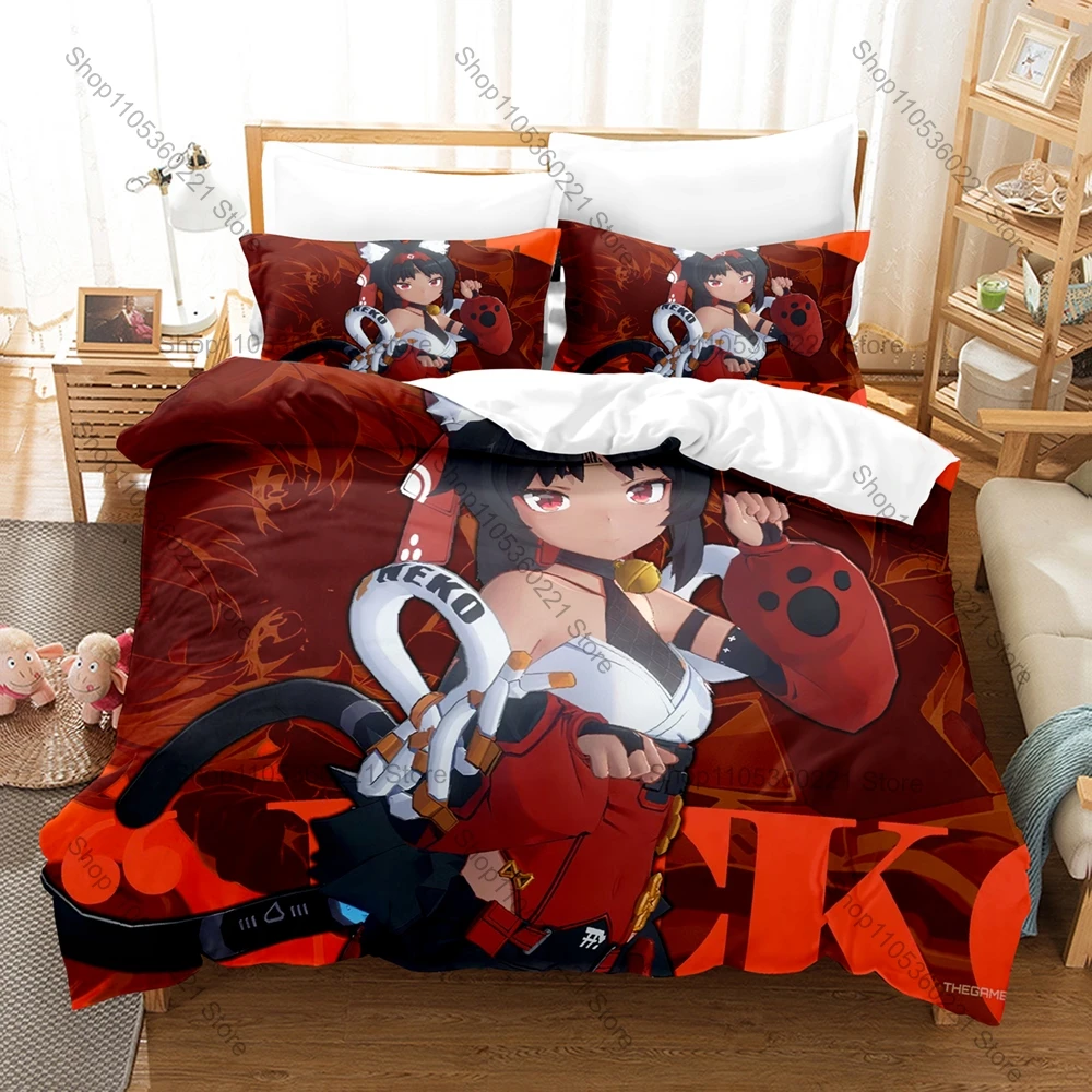 Nekomata Zzz Fan Merch Duvet Cover + 2 Pillowcases, Adorable Nekomata Art Print Bedding Set Comfortable Textile Enthusiasts
Nekomata Zzz Fan Merch Duvet Cover + 2 Pillowcases, Adorable Nekomata Art Print Bedding Set Comfortable Textile Enthusiasts