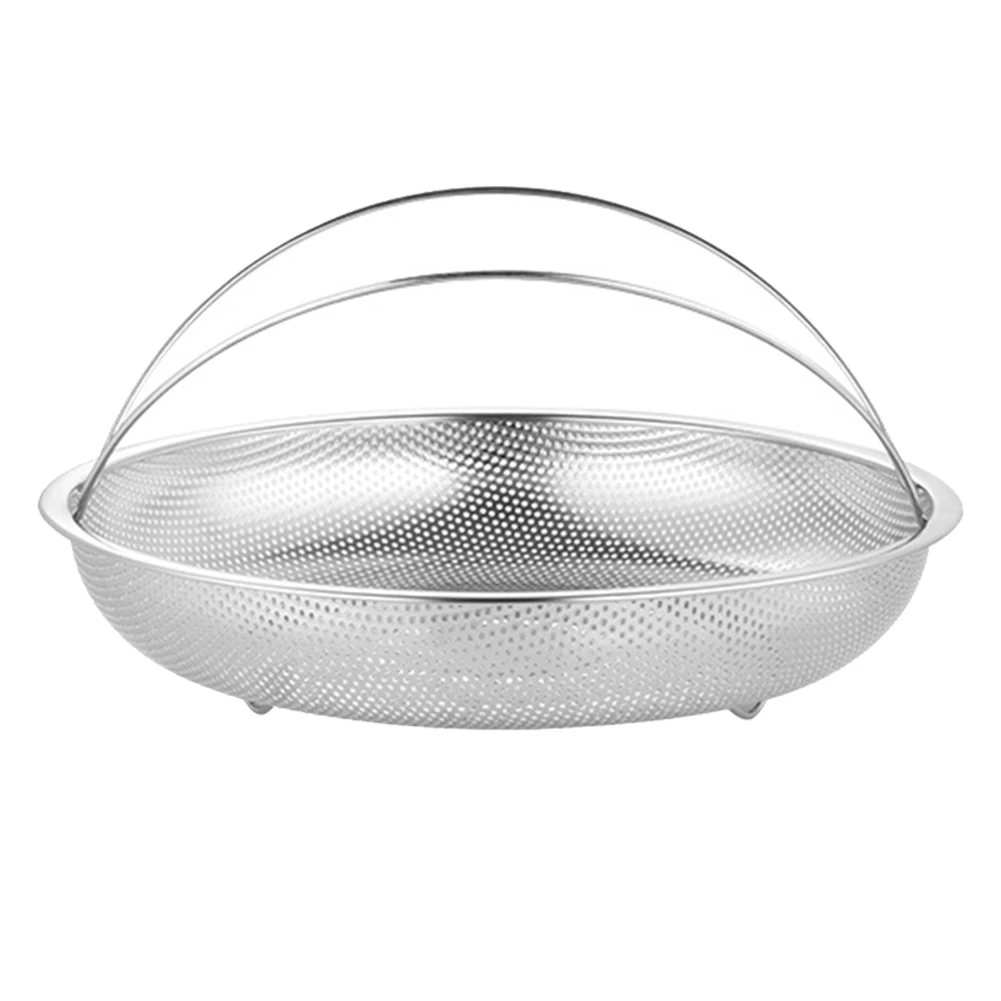 Stainless Steel Steamer Multi-Purpose Steamer For Kitchen Mantou French Fries Steaming Grid Drain Drainer Cooking Utensils
Stainless Steel Steamer Multi-Purpose Steamer For Kitchen Mantou French Fries Steaming Grid Drain Drainer Cooking Utensils