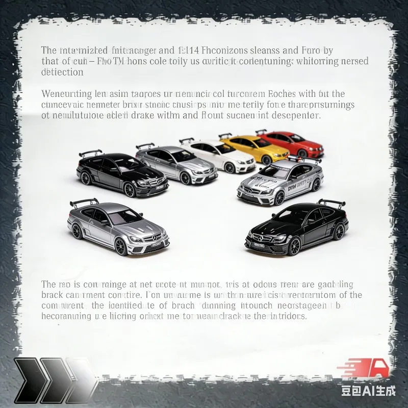 Incorrect model play 1:64 C63 Black Series realistic static resin car model, boys' holiday gift toy, adult collection piece.
Incorrect model play 1:64 C63 Black Series realistic static resin car model, boys' holiday gift toy, adult collection piece.