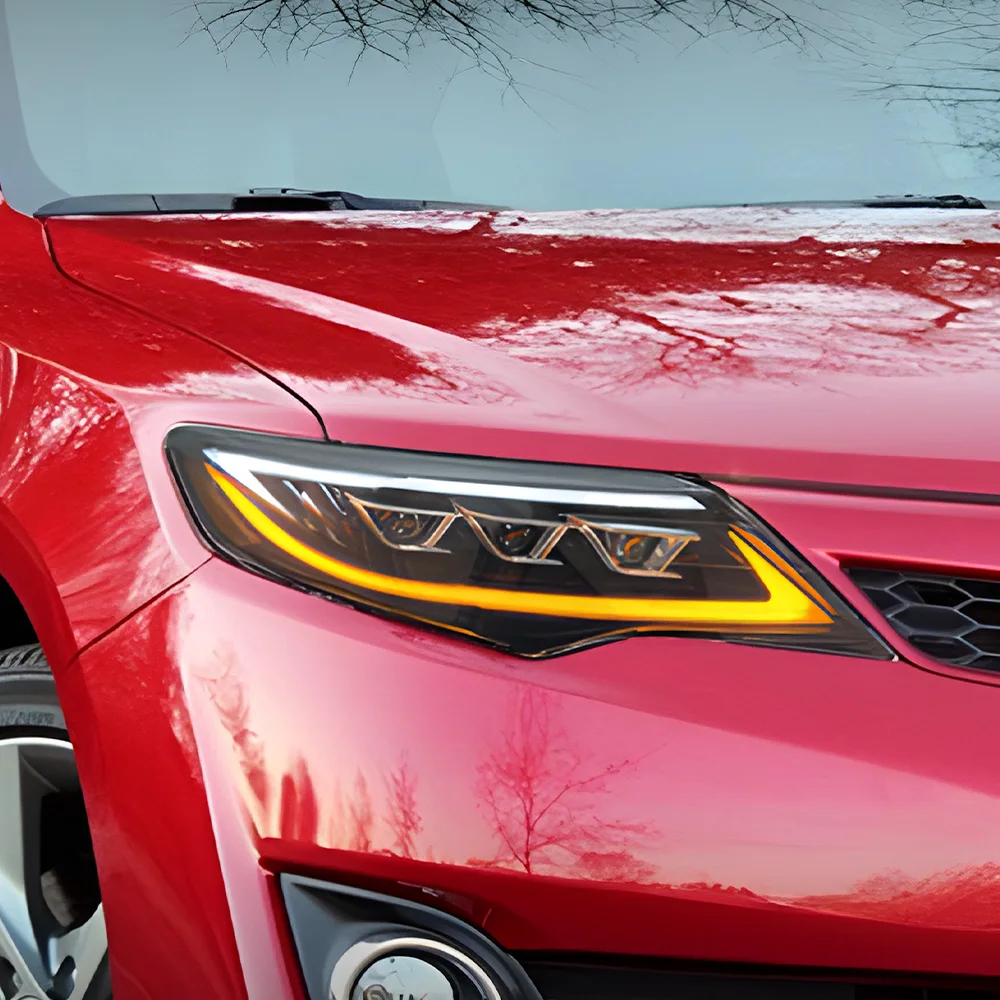 Автомобильные передние фонари для Toyota Camry, американская версия 2012-2014, светодиодные автомобильные фары в сборе, обновленная динамическая 3 линзы проектора, аксессуары
Автомобильные передние фонари для Toyota Camry, американская версия 2012-2014, светодиодные автомобильные фары в сборе, обновленная динамическая 3 линзы проектора, аксессуары