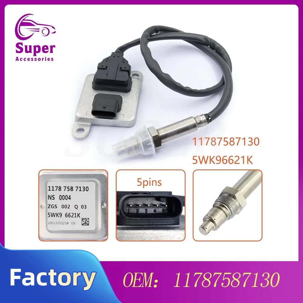 A55E-12V Nox Sensor Nitrogen Sensor 11787587130 5WK96621J For BMW 1 3 Series E81 E82 E87 E88 E90 E91 E92 LCI N4311787587127
A55E-12V Nox Sensor Nitrogen Sensor 11787587130 5WK96621J For BMW 1 3 Series E81 E82 E87 E88 E90 E91 E92 LCI N4311787587127