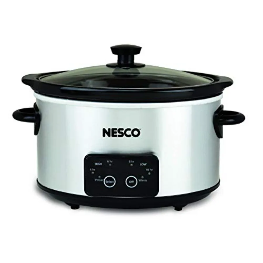 DSC-4-25 Digital Slow Cooker 4 Quart Silver
DSC-4-25 Digital Slow Cooker 4 Quart Silver