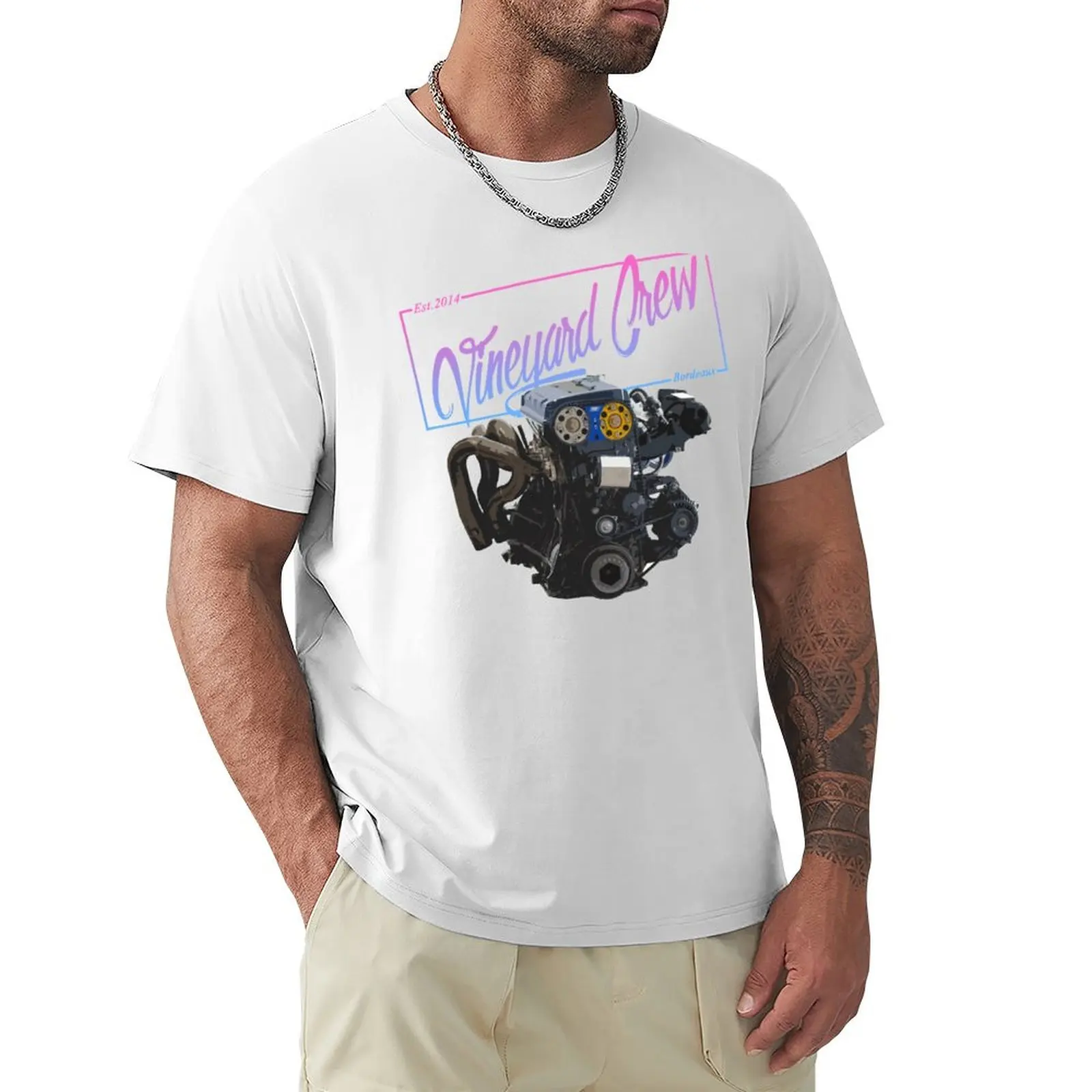 B series VTEC Vineyard Crew T-Shirt plain summer clothes new edition summer top Men's t shirts
B series VTEC Vineyard Crew T-Shirt plain summer clothes new edition summer top Men's t shirts