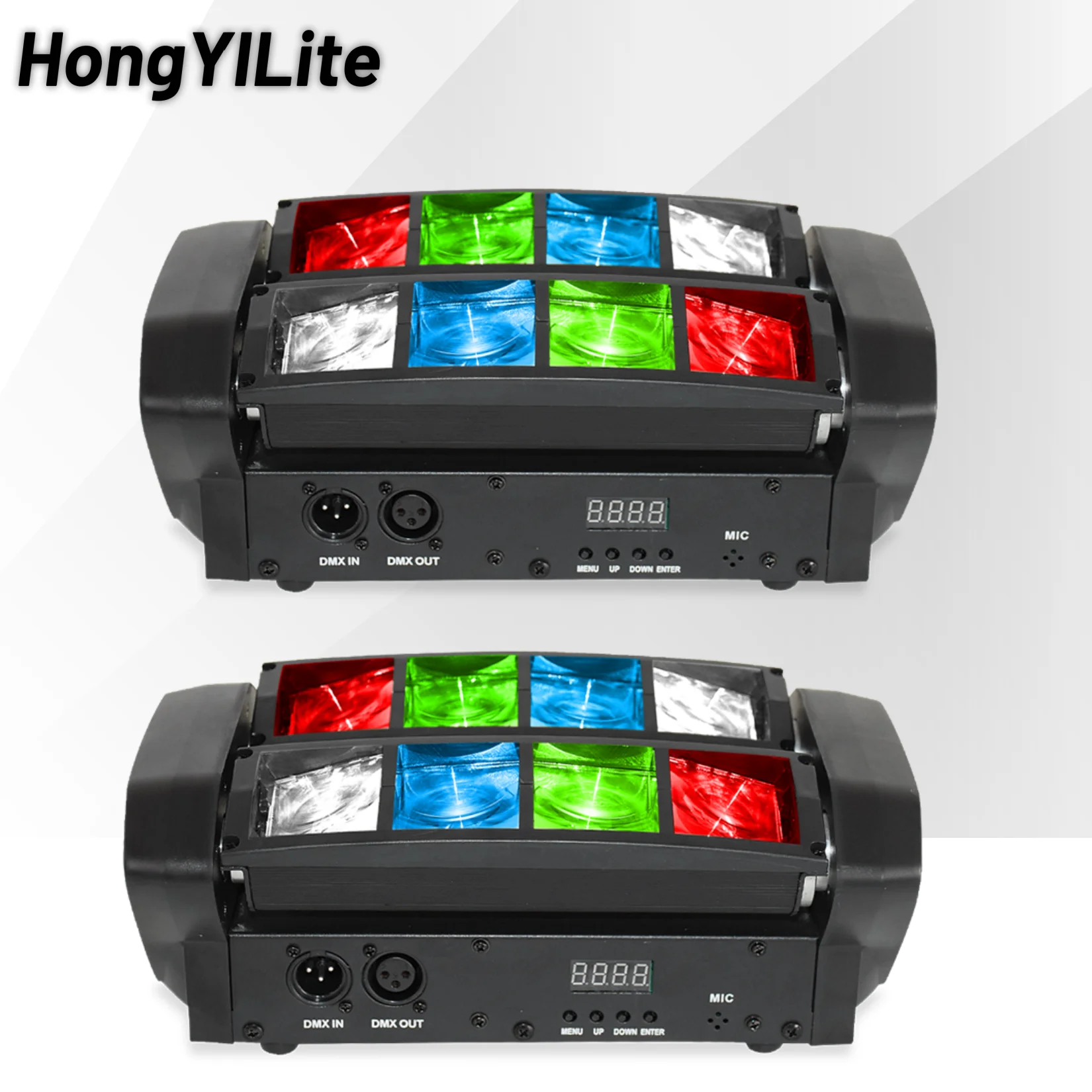 HongYiLite Mini Compact 8x6W RGBW Spider Beam Light DMX512 Auto Sound Control 180° Tilt 2° Narrow Beam For Club Wedding Show Bar
HongYiLite Mini Compact 8x6W RGBW Spider Beam Light DMX512 Auto Sound Control 180° Tilt 2° Narrow Beam For Club Wedding Show Bar