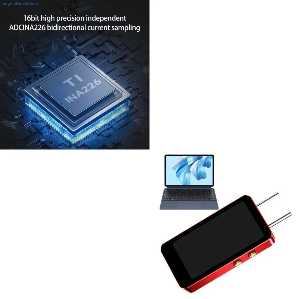 N2UB Precisions Type C Voltages Current Tester with Digital Display for Electronic
N2UB Precisions Type C Voltages Current Tester with Digital Display for Electronic