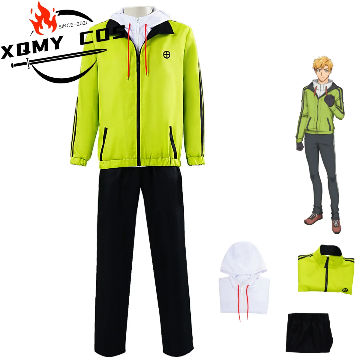 XqAnime Medalist Akeuraji Tsukasa Cosplay Costume Ice-skating Coach White Hooded Hoodies Coat Uniform Man Daily Leisure Suit
XqAnime Medalist Akeuraji Tsukasa Cosplay Costume Ice-skating Coach White Hooded Hoodies Coat Uniform Man Daily Leisure Suit
