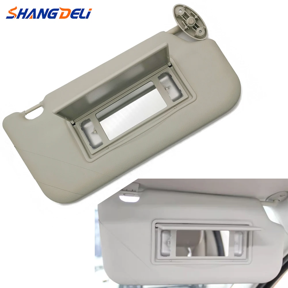 Автомобильный сменный правый солнцезащитный козырек, подходящий для Ford Focus 2012-2018, солнцезащитный козырек с зеркалом
Автомобильный сменный правый солнцезащитный козырек, подходящий для Ford Focus 2012-2018, солнцезащитный козырек с зеркалом