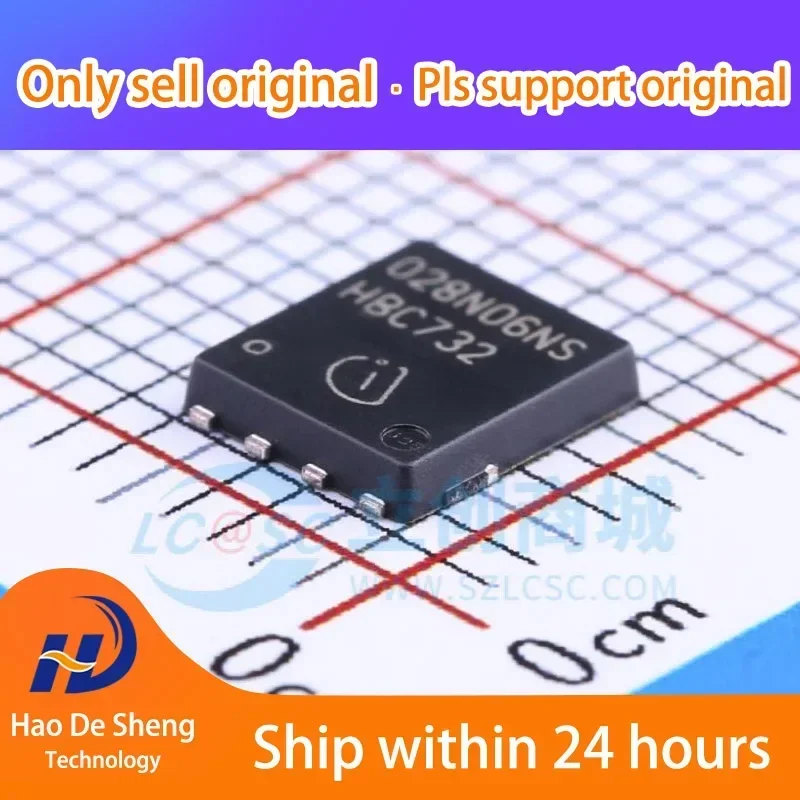10PCS/LOT BSC028N06NS TDSON-8 New Original in Stock
10PCS/LOT BSC028N06NS TDSON-8 New Original in Stock