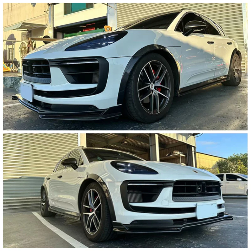 Передний бампер из углеродного волокна для Porsche Macan 2020 2023 +, передняя губа, задний диффузор, спойлер, комплект кузова
Передний бампер из углеродного волокна для Porsche Macan 2020 2023 +, передняя губа, задний диффузор, спойлер, комплект кузова