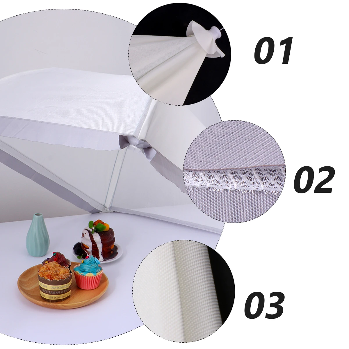 Food Cover Foldable Protector Vegetable Fruit Tent Dust Cover Waterproof Stretchable Kitchen Bar Use Camping Picnic Outdoor
Food Cover Foldable Protector Vegetable Fruit Tent Dust Cover Waterproof Stretchable Kitchen Bar Use Camping Picnic Outdoor