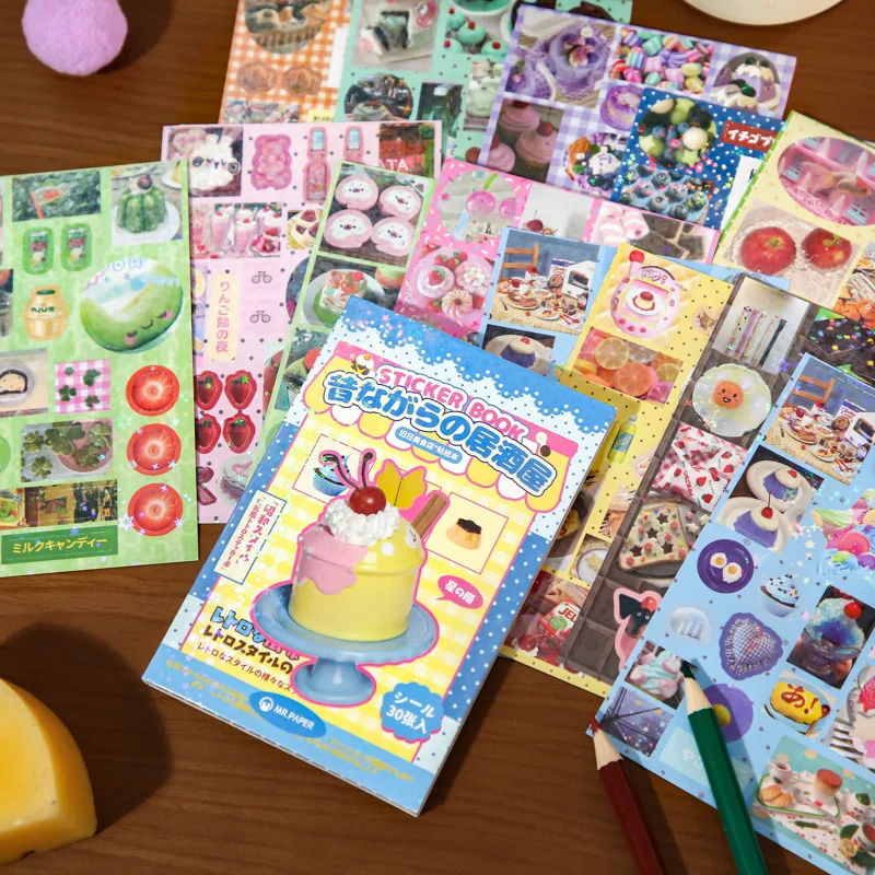 Jiamei 30sheets Kawaii Ins Japanese Style Die Cut Star Film Sticker Book DIY Album Aesthetic Decor Journal Scrapbooking Supplies
Jiamei 30sheets Kawaii Ins Japanese Style Die Cut Star Film Sticker Book DIY Album Aesthetic Decor Journal Scrapbooking Supplies