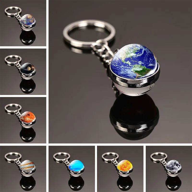 Glow In The Dark Solar System Planet Keyring Galaxy Nebula Luminous Keychain Moon Earth Sun Double Side Glass Ball Key Chain
Glow In The Dark Solar System Planet Keyring Galaxy Nebula Luminous Keychain Moon Earth Sun Double Side Glass Ball Key Chain