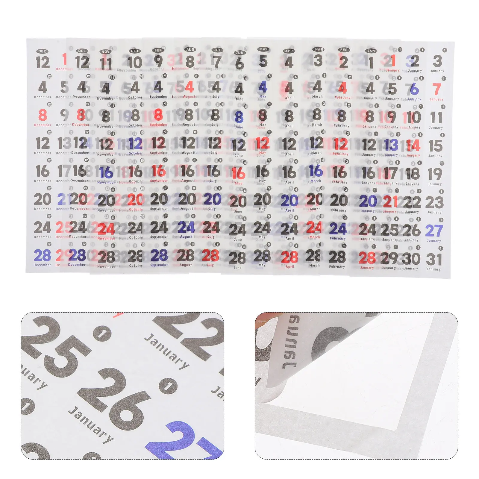 1Set Perpetual Tear-Off Daily Date Stickers Washi Paper Planner Calendar Stickers for Journals Notebooks Organizers Home Office
1Set Perpetual Tear-Off Daily Date Stickers Washi Paper Planner Calendar Stickers for Journals Notebooks Organizers Home Office