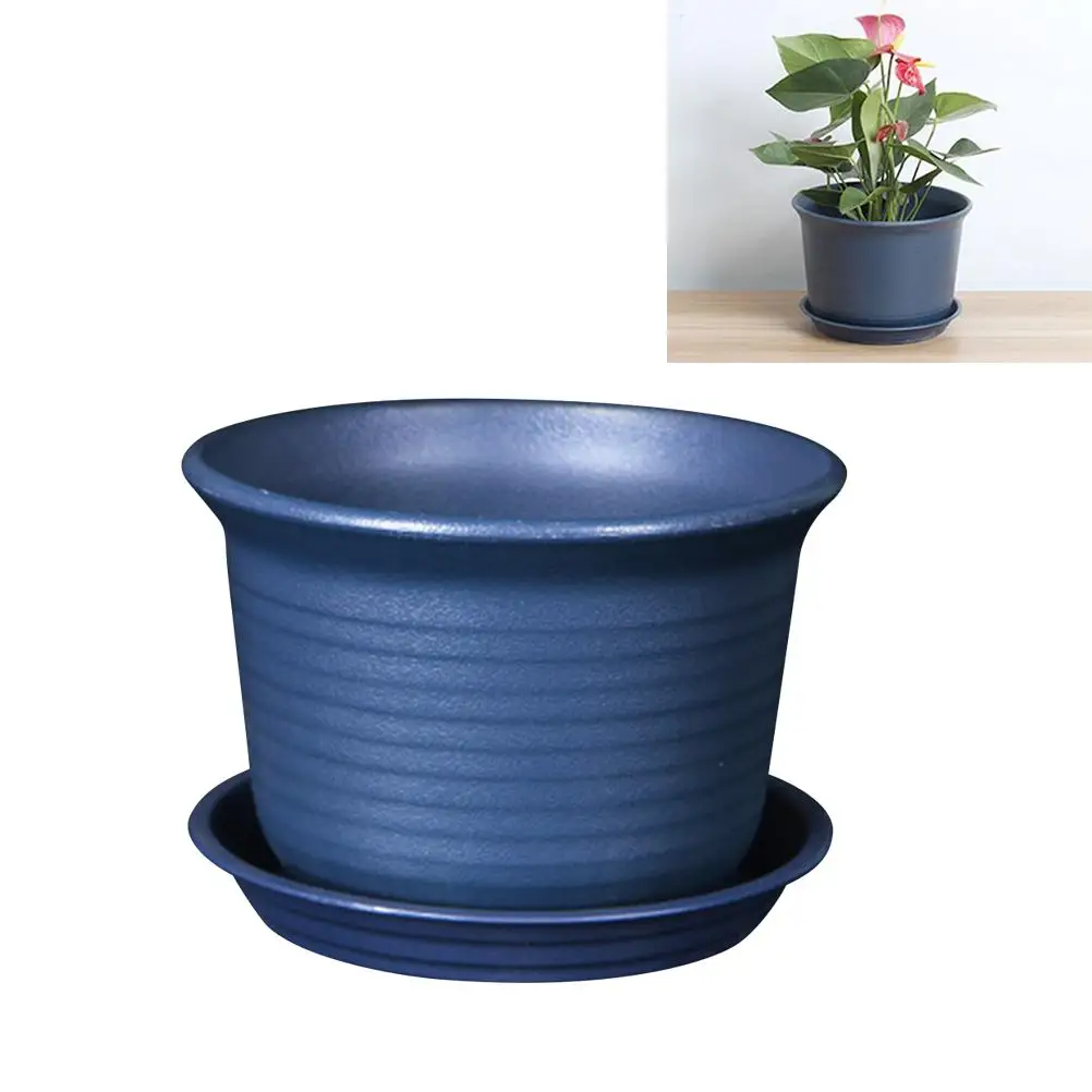 Plastic Flower Pot with Pallet Plant Pots Small Planting Succulent Planter Smooth Texture
Plastic Flower Pot with Pallet Plant Pots Small Planting Succulent Planter Smooth Texture