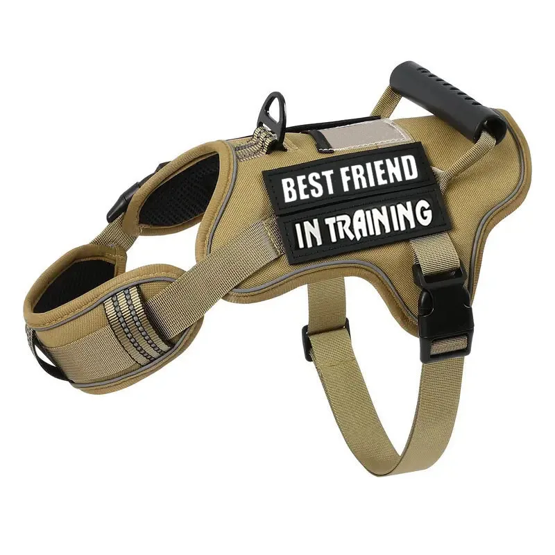 Anti-impact pet harness, medium and large dog leash, strong dog breathable tactical dog rope
Anti-impact pet harness, medium and large dog leash, strong dog breathable tactical dog rope