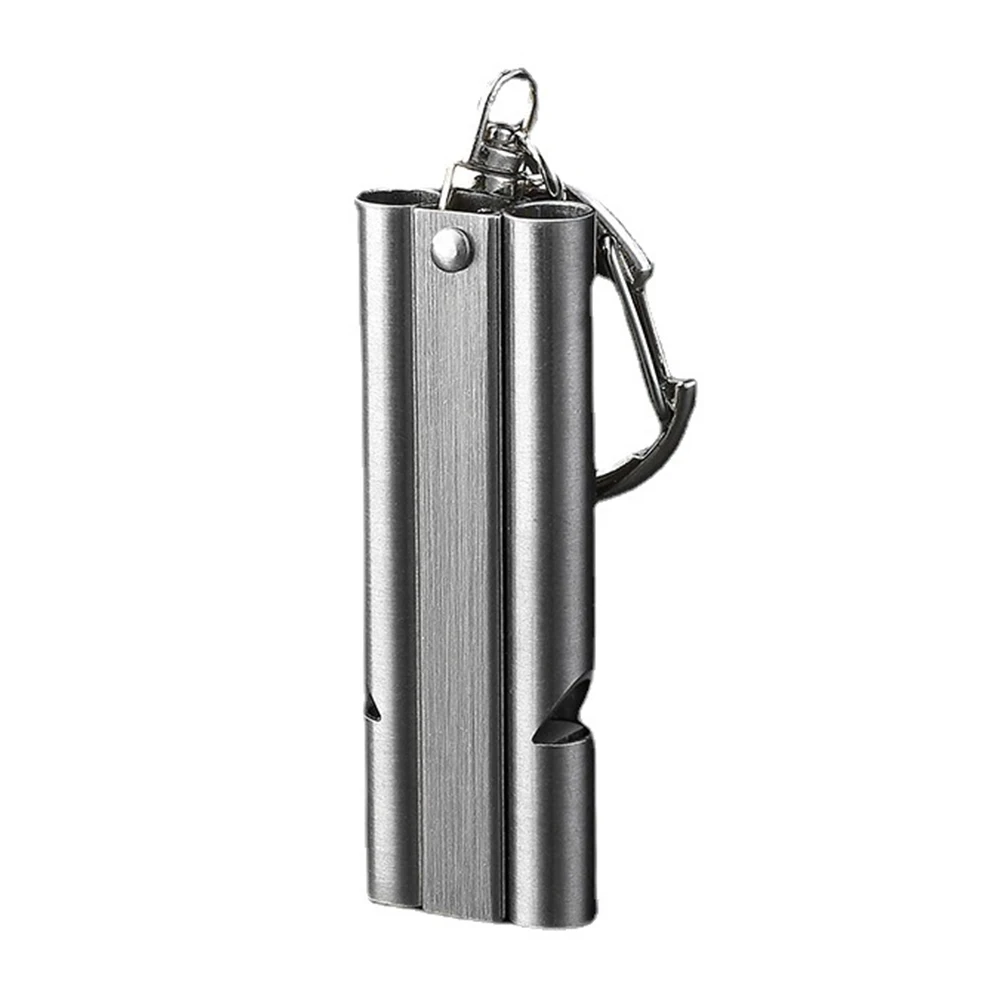 1pc High Decibel Whistle Loud Survival Emergency Stainless Steel Outdoor Multifunctional Teacher Referee Gym School Training
1pc High Decibel Whistle Loud Survival Emergency Stainless Steel Outdoor Multifunctional Teacher Referee Gym School Training