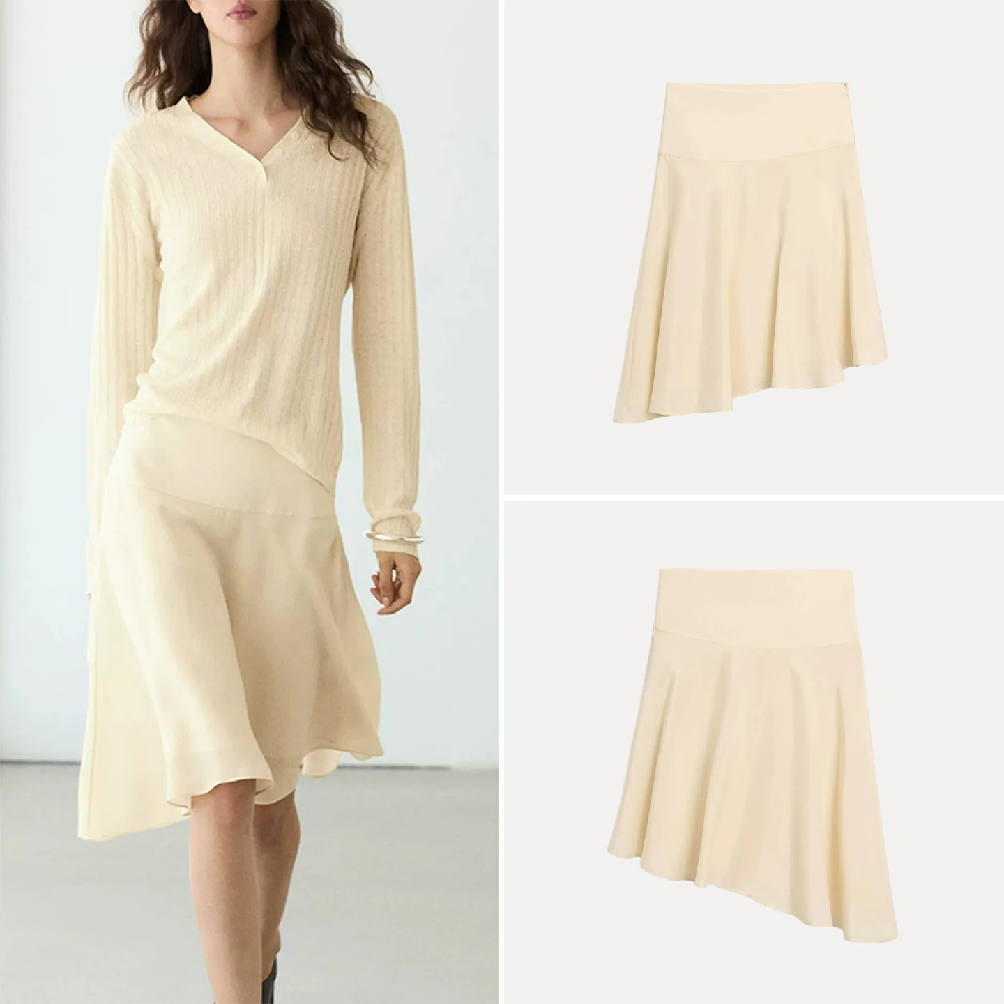 Asymmetric Half-length Skirt with Pleat Design for Women Commute 2026 New Summer Fashion Women's Premium Clothing Zadata
Asymmetric Half-length Skirt with Pleat Design for Women Commute 2026 New Summer Fashion Women's Premium Clothing Zadata
