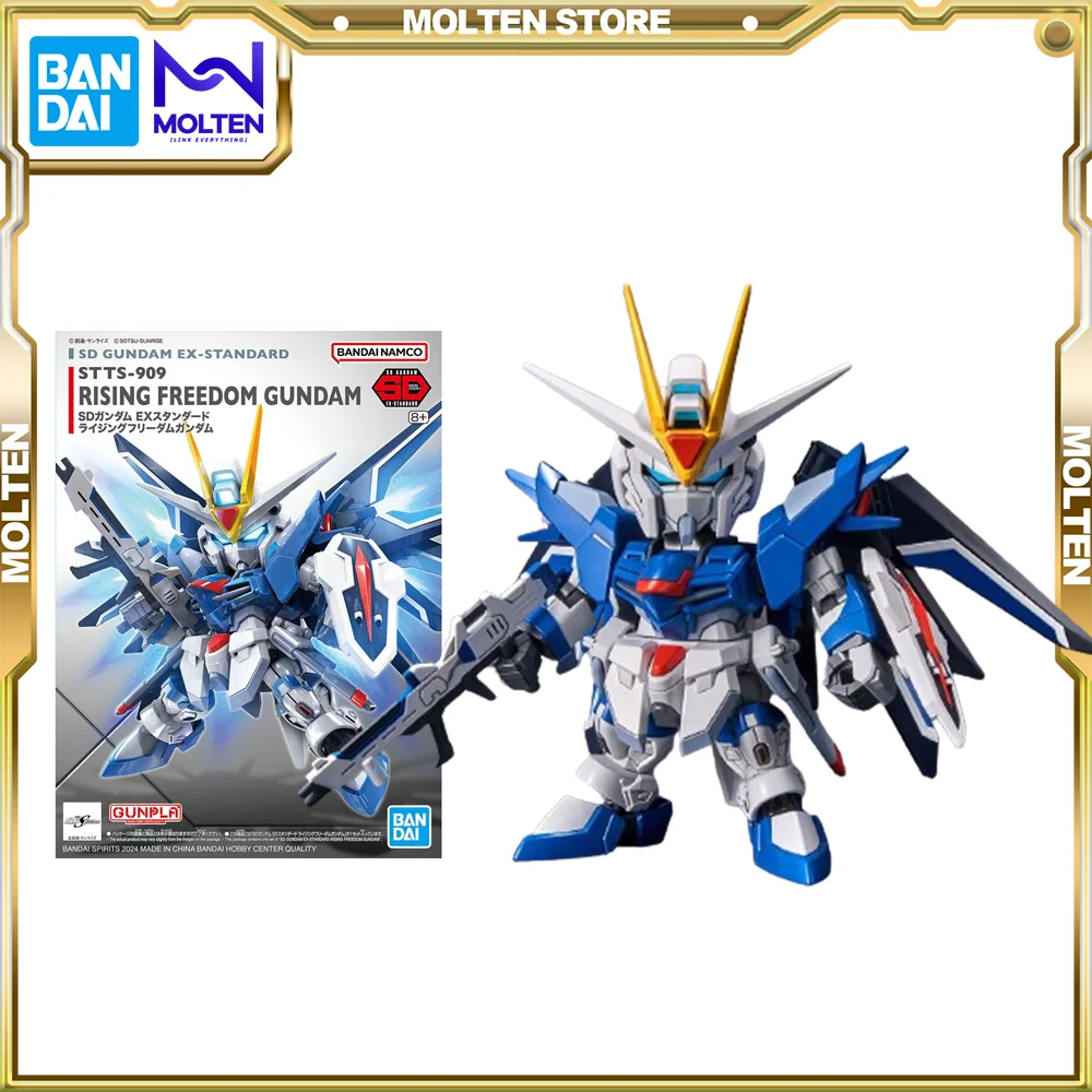 Bandai Original SD Gundam EX Standard Gundam Astray RISING FREEDOM GUNDAM Gunpla Model Kit Assembly/Assembling
Bandai Original SD Gundam EX Standard Gundam Astray RISING FREEDOM GUNDAM Gunpla Model Kit Assembly/Assembling