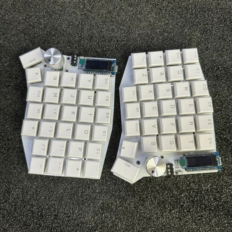 MiFuny Sofle Choc Split Keyboard Custom Low Axis Kaih 1530 RGB Hot-swap VIA Change Keys 4-layer Layout for Gaming Office Design
MiFuny Sofle Choc Split Keyboard Custom Low Axis Kaih 1530 RGB Hot-swap VIA Change Keys 4-layer Layout for Gaming Office Design