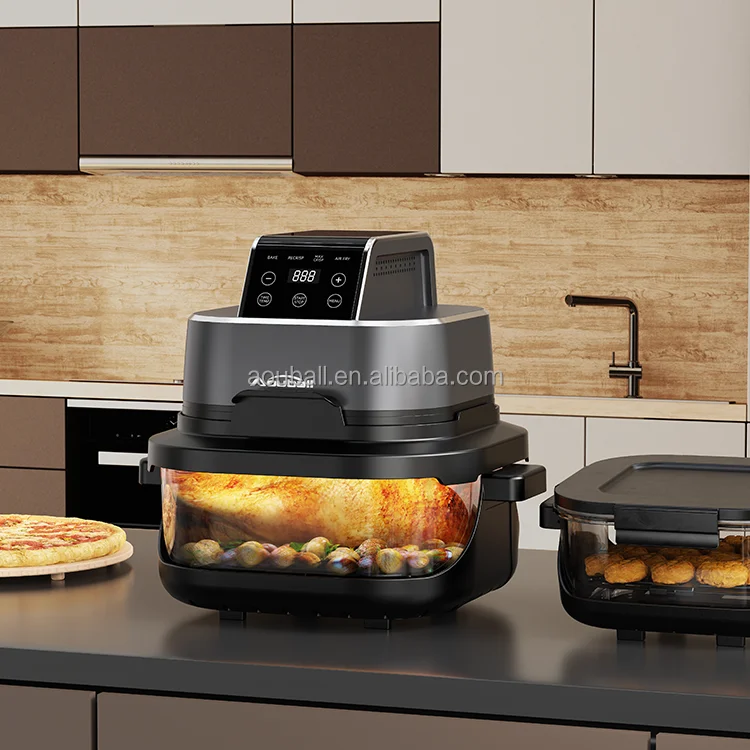 1500W Home Air Fryer Oven Custom 4-in-1 Smart Glass Oil-Free Modern Style 4L For Household Use Electric High Quality Plastic
1500W Home Air Fryer Oven Custom 4-in-1 Smart Glass Oil-Free Modern Style 4L For Household Use Electric High Quality Plastic