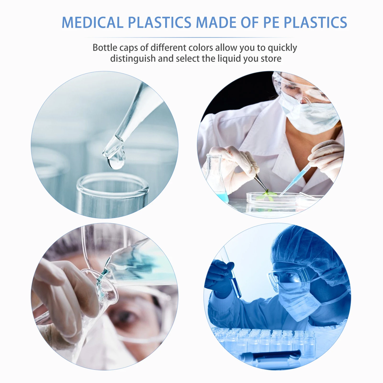 50pcs 10Ml Eye Liquid Dropper Bottles Medical Grade Plastic Squeeze Bottle Set For Eyedrops Saline Paint Essence Refillable
50pcs 10Ml Eye Liquid Dropper Bottles Medical Grade Plastic Squeeze Bottle Set For Eyedrops Saline Paint Essence Refillable