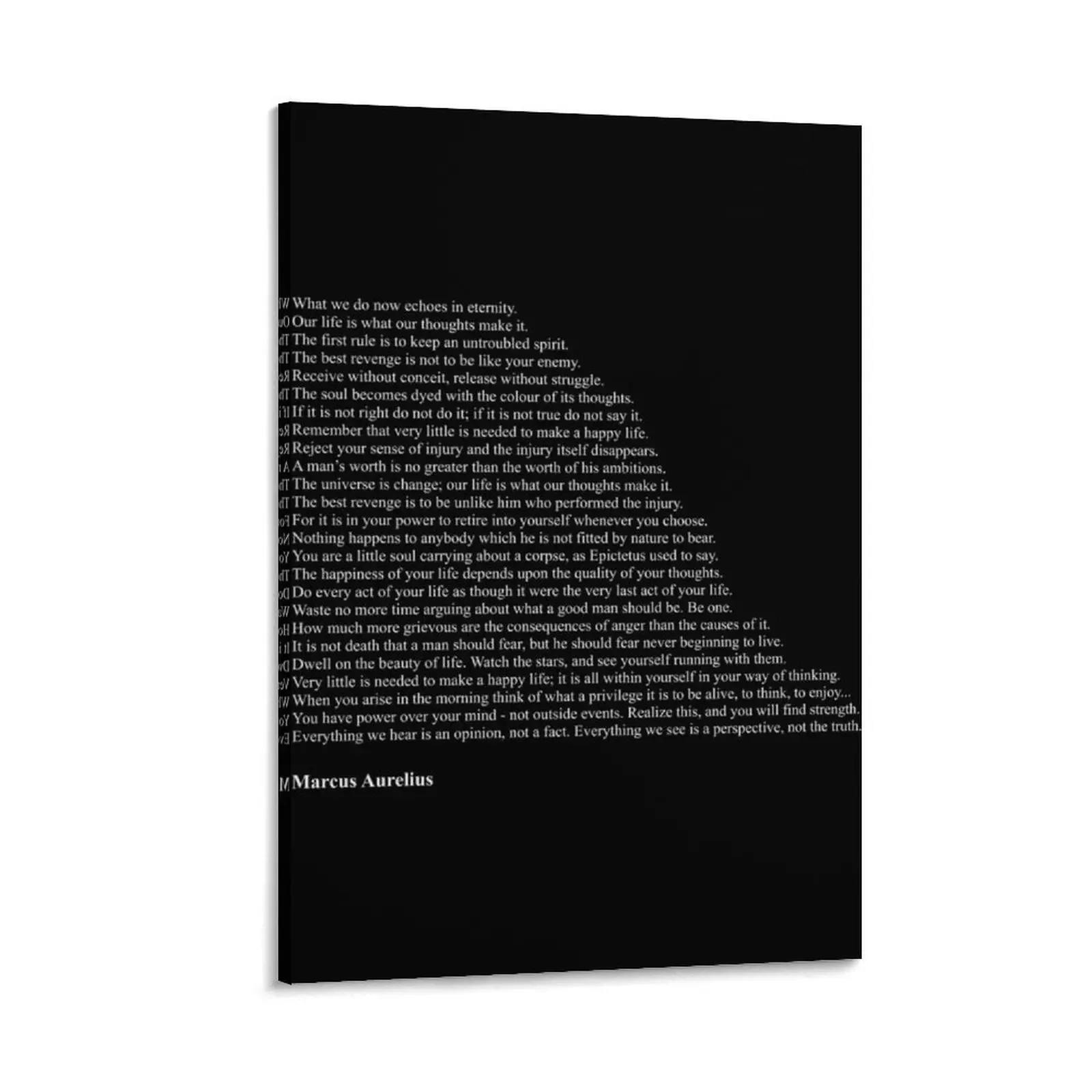 Marcus Aurelius Quotes Canvas Painting wall art canvas painting poster mural Paintings room decorations for men
Marcus Aurelius Quotes Canvas Painting wall art canvas painting poster mural Paintings room decorations for men