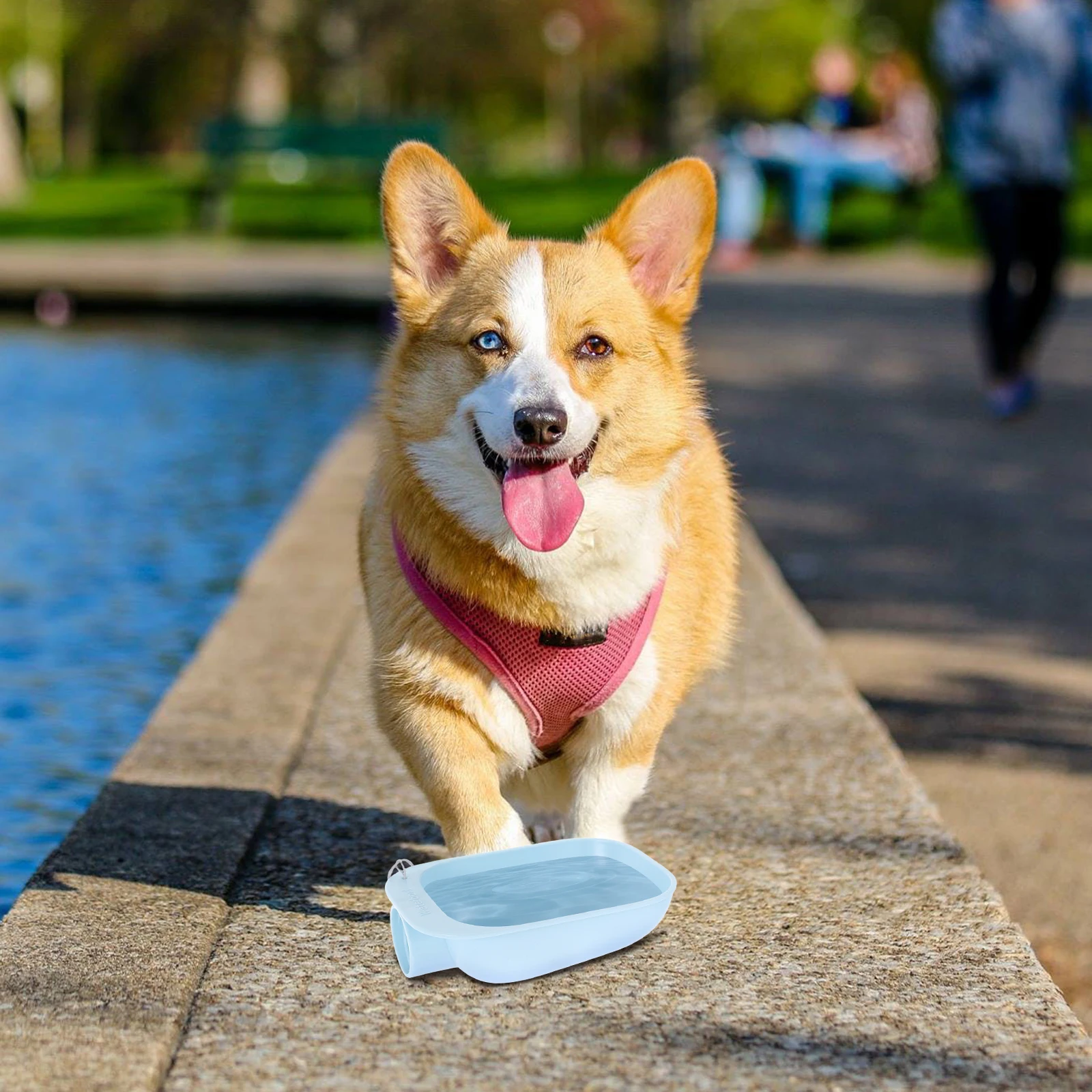 Portable Pet Water Dispenser For Dogs Cats Outdoor Travel Essentials Abs Material Splashproof Lightweight Dog Water Bowl For 
Portable Pet Water Dispenser For Dogs Cats Outdoor Travel Essentials Abs Material Splashproof Lightweight Dog Water Bowl For