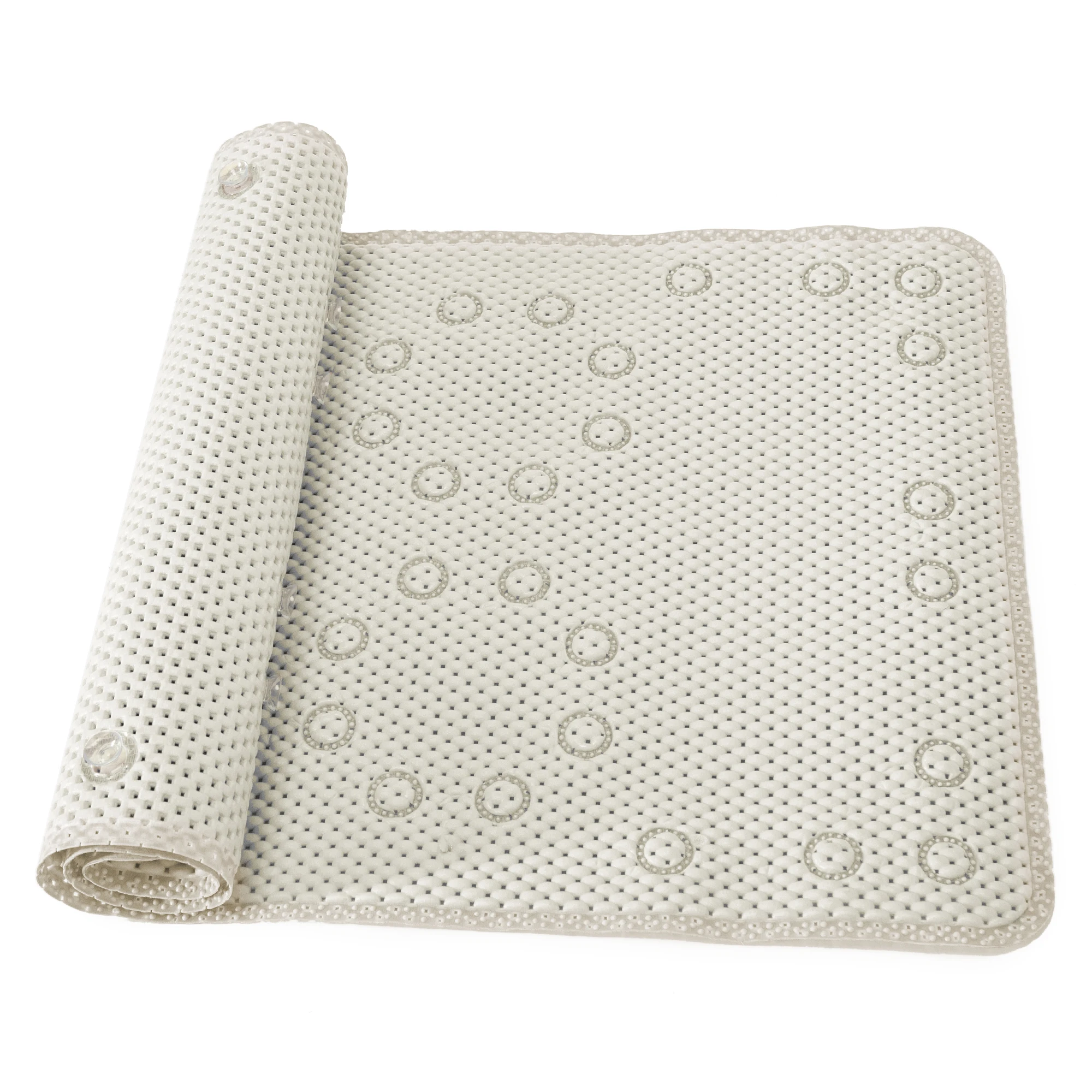 Bathtub Mat Non-Slip Shower Mats for Tub, 36×17 Inch, Bath Mat for Tub with Suction Cups and Drain Holes, Washable, Soft on Feet
Bathtub Mat Non-Slip Shower Mats for Tub, 36×17 Inch, Bath Mat for Tub with Suction Cups and Drain Holes, Washable, Soft on Feet