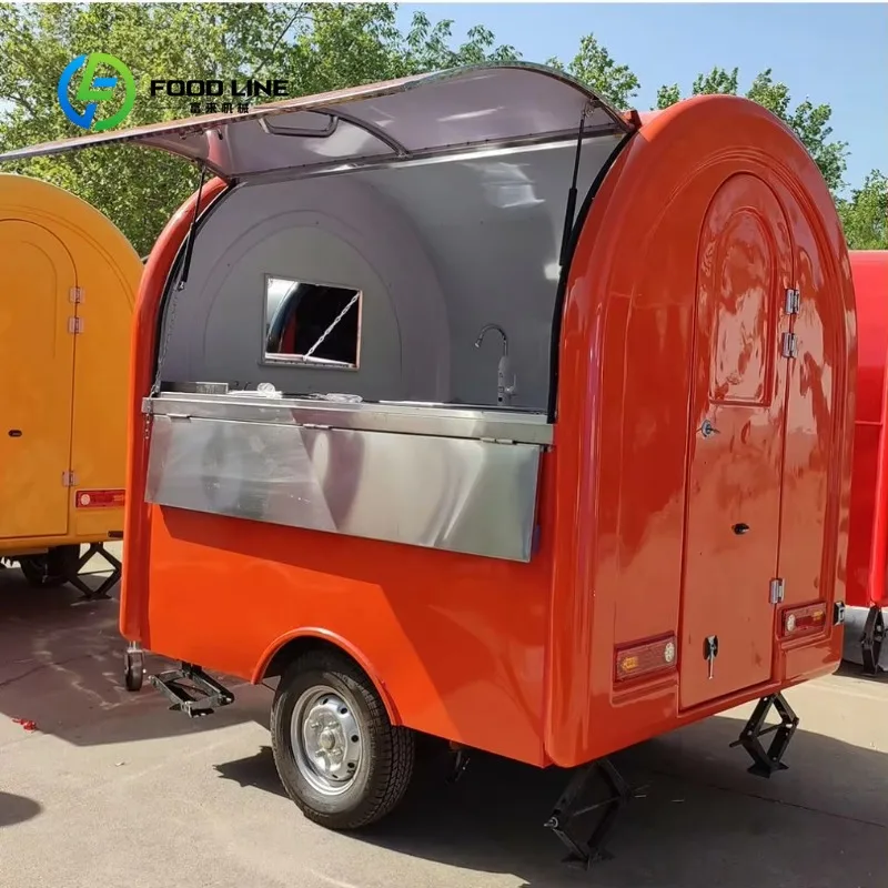 Customized With Sinks Thickened material Foldable Storage Mobile Round Food Trailer
Customized With Sinks Thickened material Foldable Storage Mobile Round Food Trailer