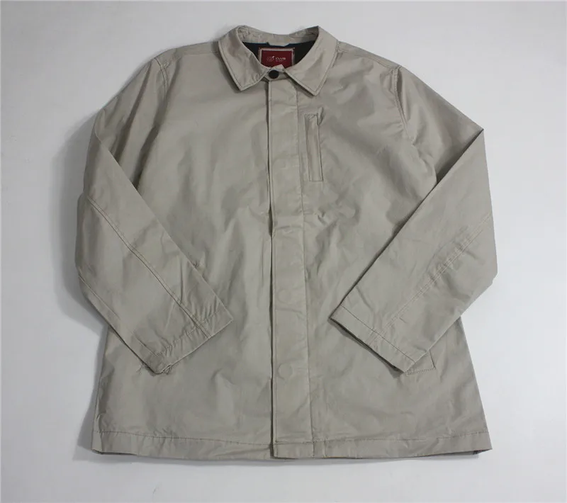 Casual Cotton Spring Autumn Men's Jaet Long Lapel Vintage Workwear Coat Single Button Loose Fit Youth Faion Outerwear
Casual Cotton Spring Autumn Men's Jaet Long Lapel Vintage Workwear Coat Single Button Loose Fit Youth Faion Outerwear