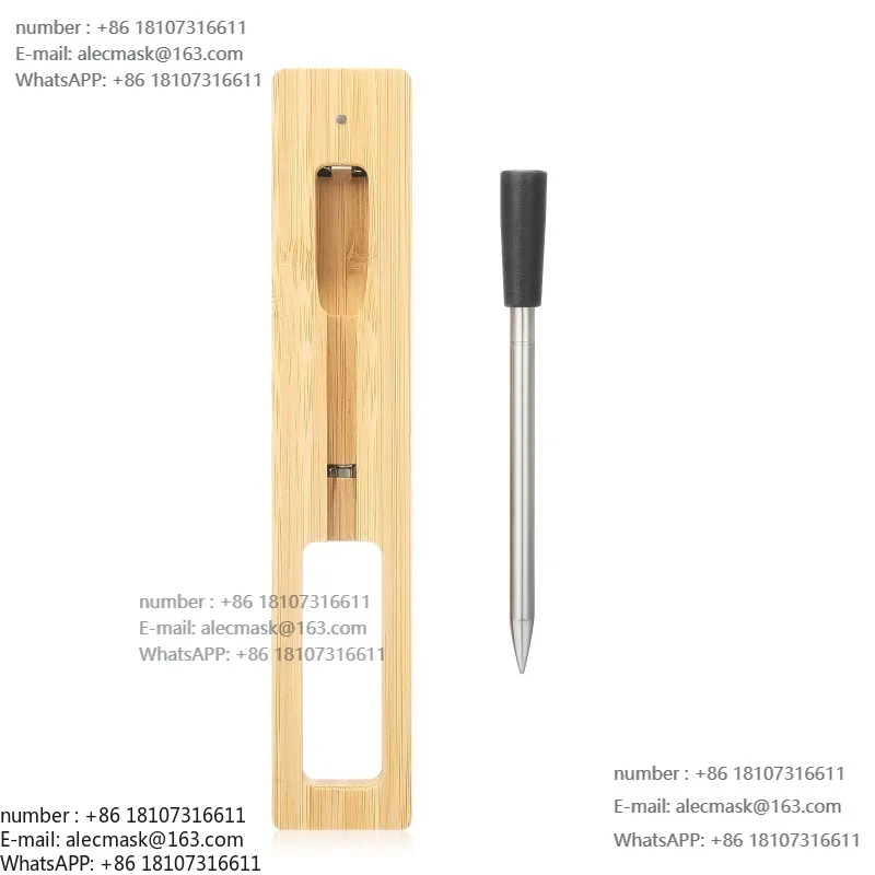 Электронный Bluetooth-термометр для продуктов, водонепроницаемый, беспроводной, с интеллектуальным управлением через приложение.
Электронный Bluetooth-термометр для продуктов, водонепроницаемый, беспроводной, с интеллектуальным управлением через приложение.